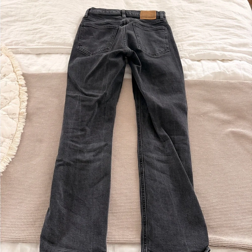 Denim Forum High Rise Black Jeans - Picture 3 of 4